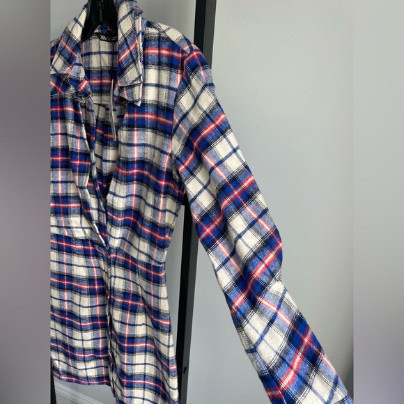 Zara Short Plaid Dress size s - Picture 8 of 10